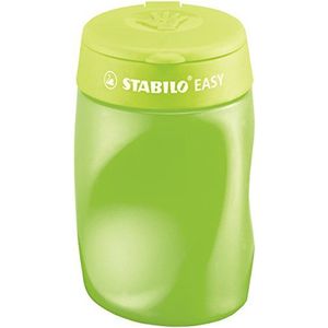 Ergonomische puntenslijper - STABILO EASYsharpener - groen - met reservoir - rechtshandig