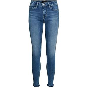 Vero Moda VMPEACH MR SKINNY ANK CUT RI3210 NOOS damesjeans, denim middenblauw