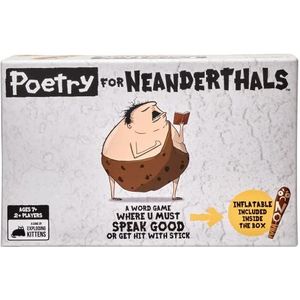 Exploding Kittens Original Edition Poetry for Neanderthals - Kaartspel - Partygame - Voor de hele famlie -