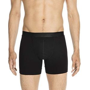 Hom - Lange boxershorts 'HO1' voor mannen - retroshorts, zwart.