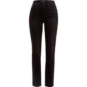 BRAX Mary Style Mary Jeans met 5 zakken van thermisch denim voor dames, Donkergrijs versleten