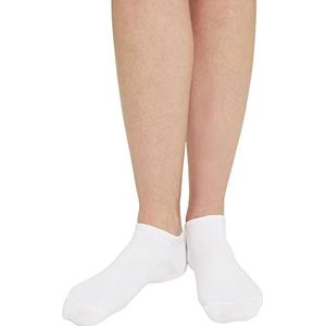 ESPRIT Dames Uni 2-pack ademende sokken biologisch duurzaam katoen lage sokken versterkt duurzaam zachte platte teennaad multipack pak van 2 paar, Wit 2000
