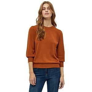 Minus Mersin Knit Tee dames gebreid T-shirt (1 stuk), 398 Desert Sand