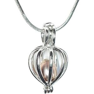 Kremers Schatzkiste Angelo Custode desidera Parel Con Collana Abbinata in Perline Serie Regalo, schelp, parel, schelp, Parel