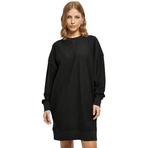Urban Classics dames casual jurk, zwart.