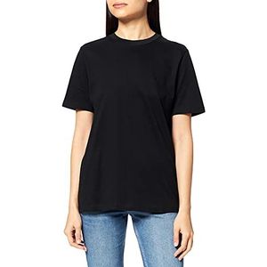 JJXX Jxcelina Ss Regular Time dames T-shirt Noos, zwart, M, zwart.