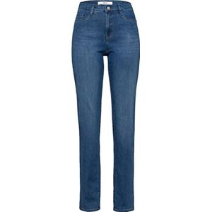 BRAX Damesjeans in Carola Blue Planetstijl: duurzame jeans met 5 pocket-stijl, Used Light Blue