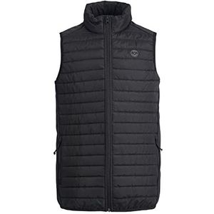 Jack & Jones Jjemulti Bodywarmer Collar Sn Jr jas voor meisjes, Zwart