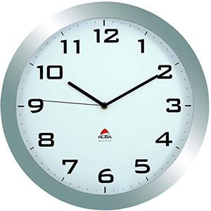 Alba Horissimo M Groot horloge, stil, metaal, 38 x 5,5 x 38 cm, grijs