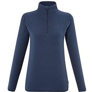 Millet - K Lightgrid JKT W - lichtgewicht fleecejack voor dames - bergbeklimmen wandelen lifestyle - blauw, Saffier
