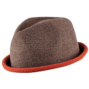 CHILLOUTS Boston hoed voor heren, bruin/oranje (82), XL, bruin/oranje (82)