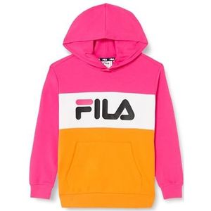 Fila Bagana met capuchon voor kinderen, uniseks, Oranje (oranje peel)