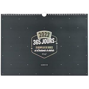 Mr. Wonderful - Kalender in liggend formaat 2023 – 365 dagen om te vullen met lachen en instant
