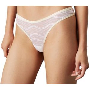 Calvin Klein Bikini 3pk 000qd5203e damesslip, Veelkleurig (Zwart Pruim Ivoor Lila Suiker)