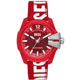 Diesel Baby Chief Herenhorloge, roze, armband, Roze, armband