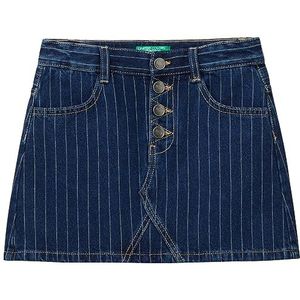 United Colors of Benetton Jupe Filles et Filles, Bleu foncé denim 901, 120