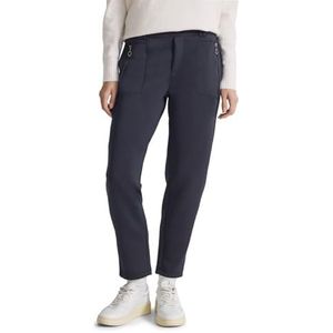 Street One Pantalon de jogging pour femme, bleu foncé, 40W / 28L