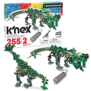 K'NEX Classics 255 Pc/ 2 Model - K'Nexosaurus Rex Building Set (gemotoriseerd)