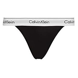 Calvin Klein Tanga ingesneden tangas vrouw, Zwart