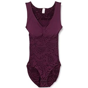 bellycloud Big Paisley Shaping dames, paars (aubergine 853)