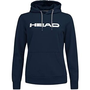 HEAD Club Rosie Dames Hoodie W (1 Pack), Blauw