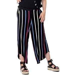 Mamatayoe Rainbow Pantalon Décontracté pour Femme, rayure, XL