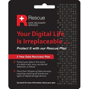 Seagate Rescue 2 jaar Data Recovery Service Plan voor harde schijf en SSD (STZZ758)