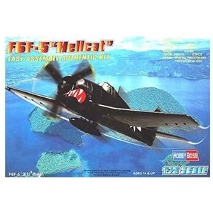 Hobbyboss Modelbouwpakket Hellcat gegoten in schaal 1:72 F6F-5