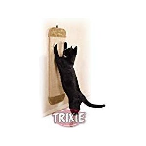 Trixie Krabpaal met pluche, beige, 18 × 78 cm, XL, voor katten