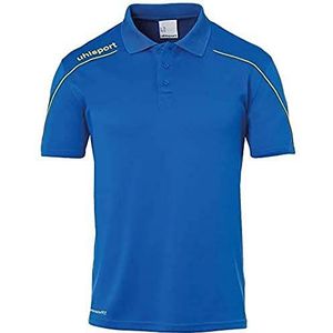 uhlsport Stream 22 poloshirt heren, azuurblauw/geel