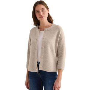 Cecil B253926 Damesvest, kort, Beige woestijn gemengd