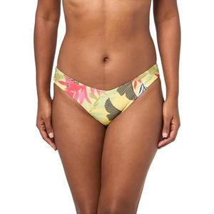 Desigual Bas de bikini pour femme, jaune, XS