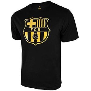 Icon Sports FC Barcelona Logo T-Shirt, zwart.