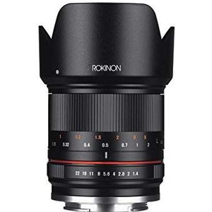 Rokinon RK21M-FX 21mm F1.4 ED AS UMC High Speed groothoeklens voor Fuji zwart