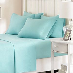 Comfortabele ruimtes – van microvezel, Aqua en Queen Size