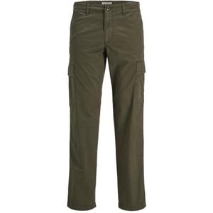 JJ REBEL Jrebcarlos Rebel Cargo Jrebcarlos Rebel Cargo Heren (1 stuk), Olijfgroen, Taille 34 /lengte 32