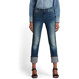 G-STAR RAW Noxer High Waist Jeans voor dames, Blauw (Antiek Faded Boom Blue C296-b817)