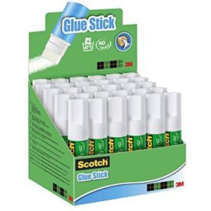 Scotch permanente lijmstift - 1 verpakking met 30 lijmsticks - 8 g per stick - lijmstift voor algemeen gebruik thuis, school of kantoor