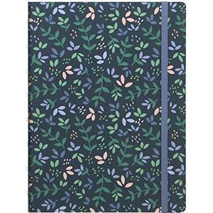 Filofax Garden 115114 Dusk Notebook, oplaadbaar, A5