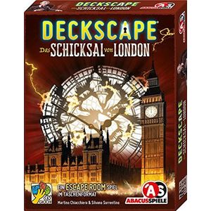 Deckscape – het spleetspel van London: een escape room spel in tasformaat