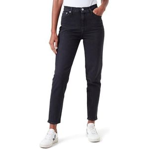 Calvin Klein Jeans T-shirt Mom Jean S/S pour femme, Denim Black, 33W