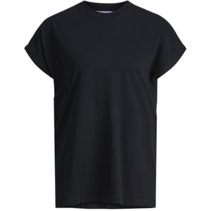 Jack & Jones Jjxx Dames T-Shirt Jxastrid Sl Boxy Every Tee Noos, zwart.