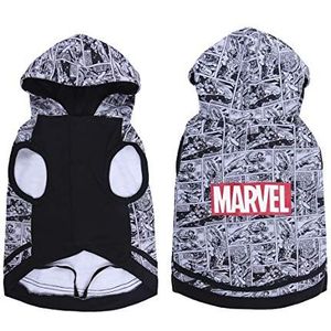 CERDÁ LIFE'S LITTLE MOMENTS Cerdá - Forfanpets, hondenkleding Hero Marvel - Officiële Marvel-licentie, grijs