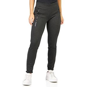 GERRY WEBER Edition Dames slim fit broek, grijs gemêleerd, 50, Grijs Chinees