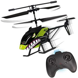 Xtrem Raiders - Helicopter met afstandsbediening Shark 3,5 kanalen, helicopter met afstandsbediening voor kinderen, elicopter met afstandsbediening, 7 jaar