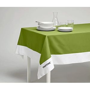 SWEET HOME Pantone™ Rechthoekig tafelkleed, 8-zits, 140 x 240 cm, 100% katoen, 220 g, lichtgroen