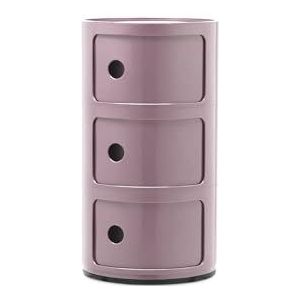 Kartell Componibili, Containerkast met 3 elementen, paars