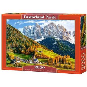 Church of St. Magdalena Dolomites Legpuzzel - 2000 stukjes
