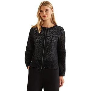 Street One A320014 Bolero-jas voor dames, zwart.