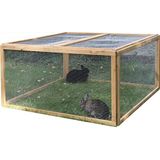 Kerbl Kleine dieren, buitenverblijf Vario, 120 x 120 x 59 cm